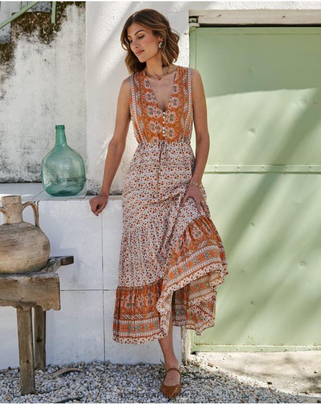 Polin et moi Nolita Flared dress LRX4D89 Clothing Mango