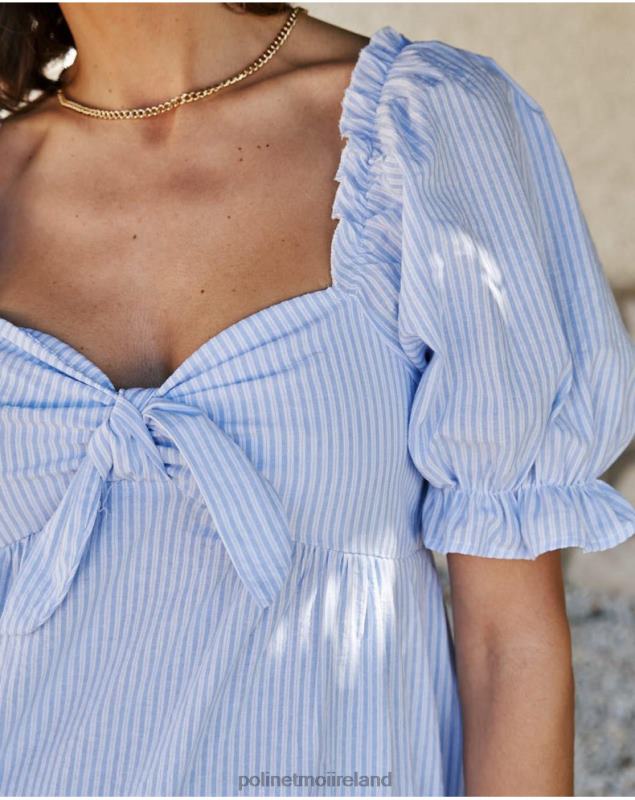 Polin et moi Romma Knot Dress LRX4D71 Clothing Celestial