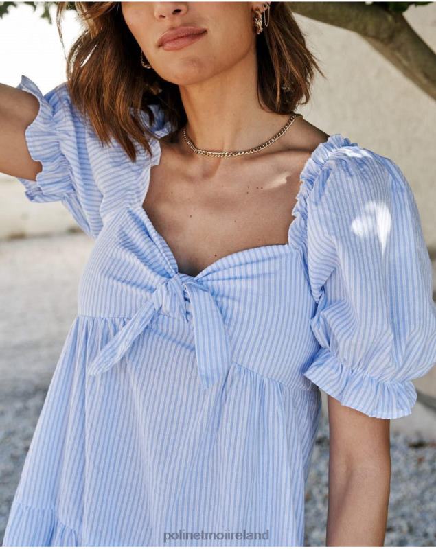 Polin et moi Romma Knot Dress LRX4D71 Clothing Celestial