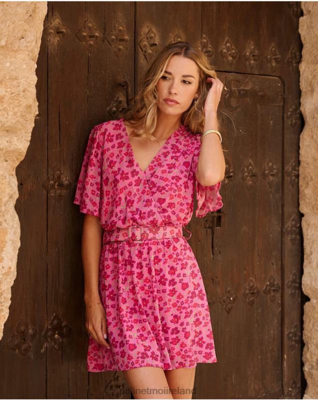 Polin et moi Short Dress Africa LRX4D72 Clothing Raspberry