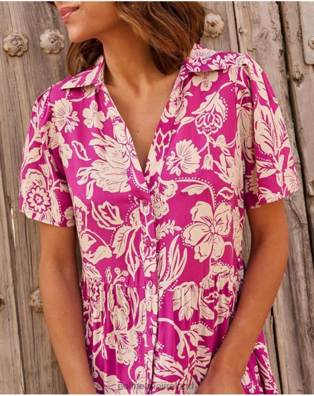 Polin et moi Silvia Long Dress LRX4D77 Clothing eggplant