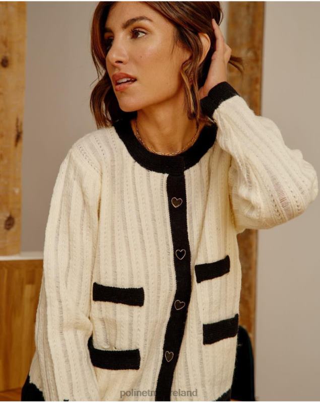 Polin et moi Cardigan Buttons Davinia LRX4D358 Clothing Raw
