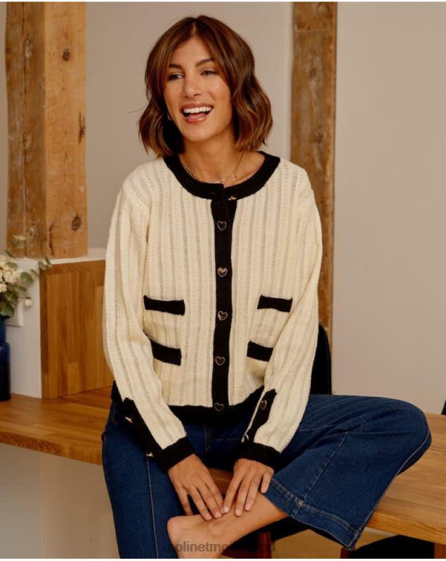 Polin et moi Cardigan Buttons Davinia LRX4D358 Clothing Raw