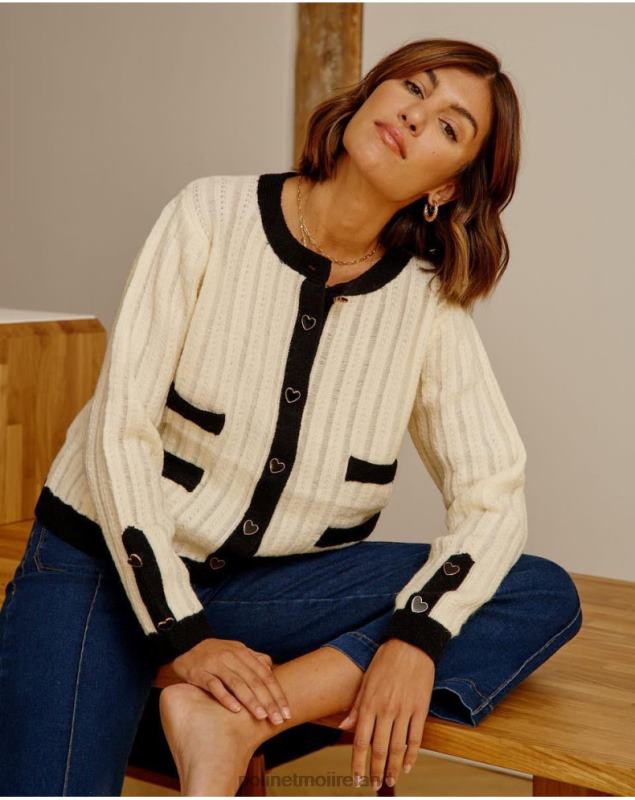 Polin et moi Cardigan Buttons Davinia LRX4D358 Clothing Raw