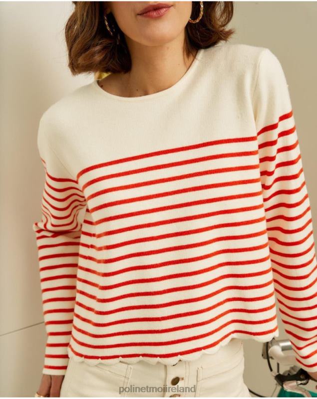 Polin et moi Sweater Sailor Ane LRX4D350 Clothing white