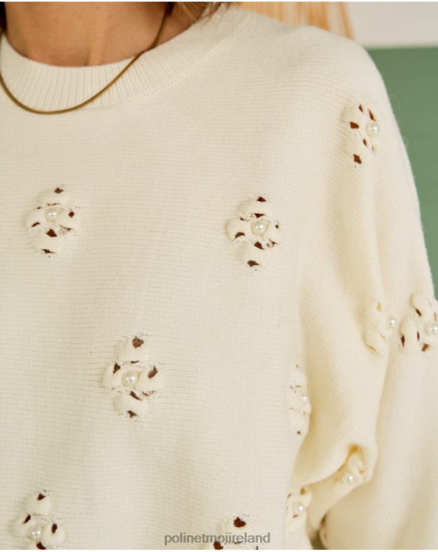 Polin et moi Sweater Tita Pearls LRX4D348 Clothing Raw