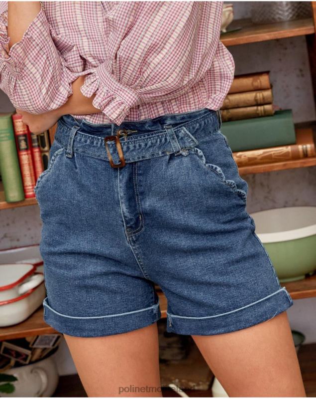 Polin et moi Short Waves Sabine LRX4D338 Clothing denim