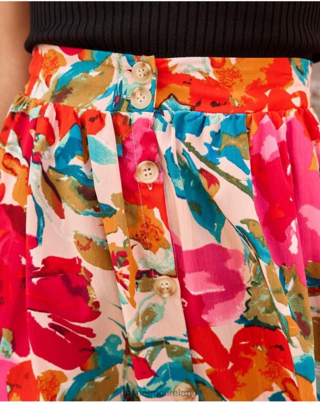 Polin et moi Long skirt Aada LRX4D303 Clothing Rose