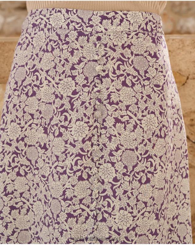Polin et moi Midi Trinity Skirt LRX4D307 Clothing Lilac