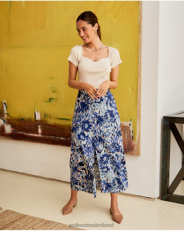 Polin et moi Nago Leaf Skirt LRX4D300 Clothing Atlantic