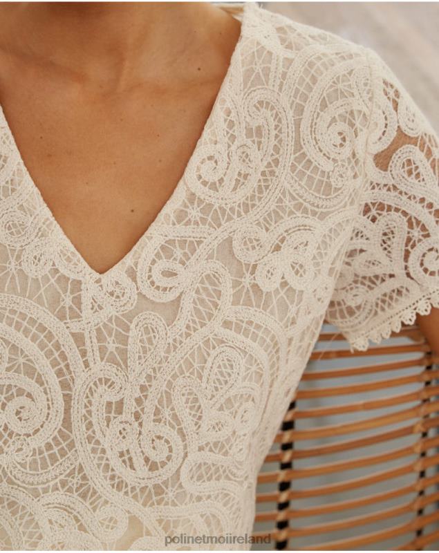 Polin et moi Embroidered Bruma T-shirt LRX4D248 Clothing Raw