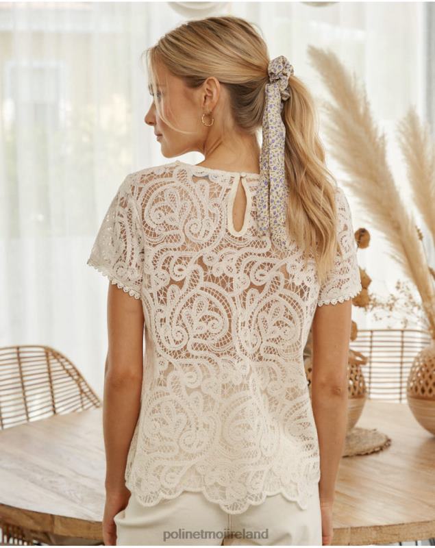 Polin et moi Embroidered Bruma T-shirt LRX4D248 Clothing Raw