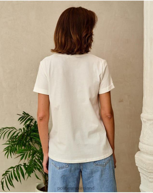 Polin et moi Idoya Hearts T-shirt LRX4D282 Clothing WHITE