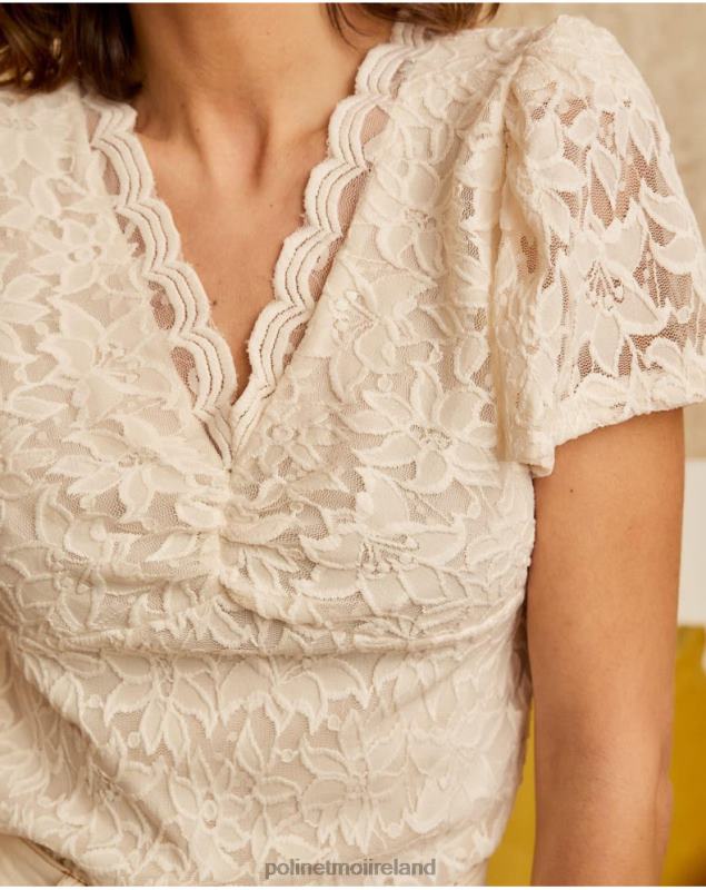 Polin et moi Top Ari Embroidery LRX4D279 Clothing raw