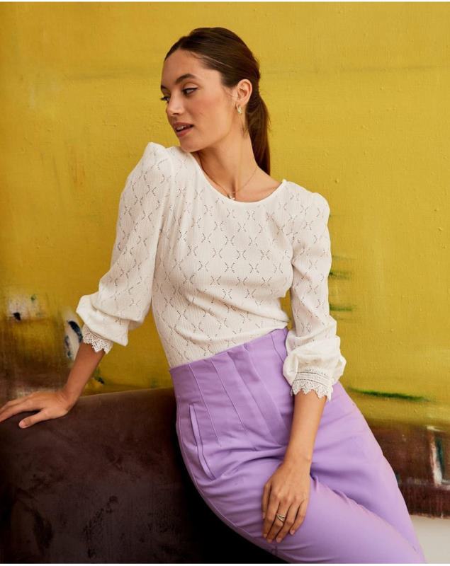 Polin et moi Top Draft Rea LRX4D255 Clothing Raw