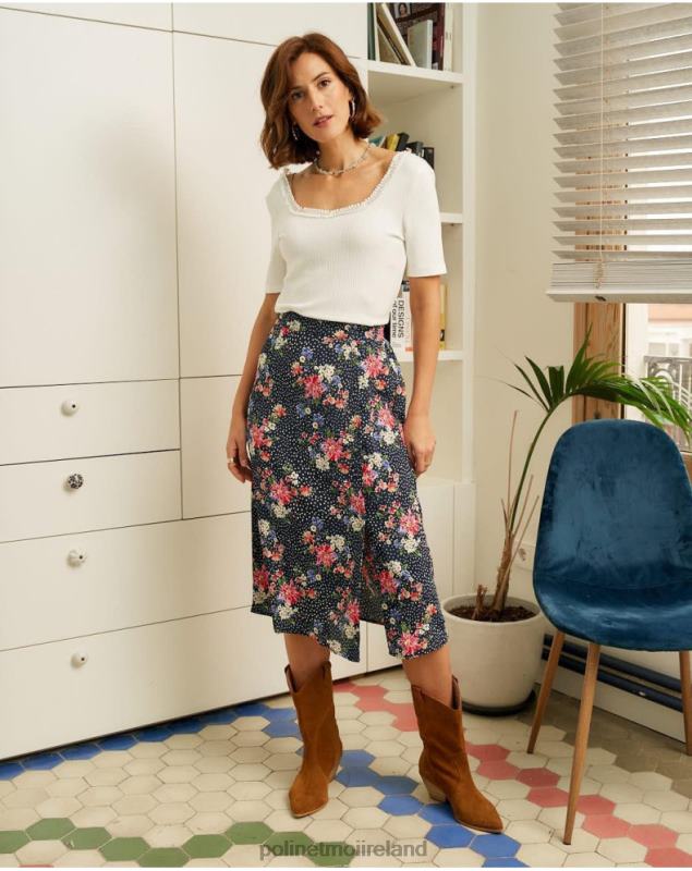 Polin et moi Top Lace Giorgia LRX4D288 Clothing white