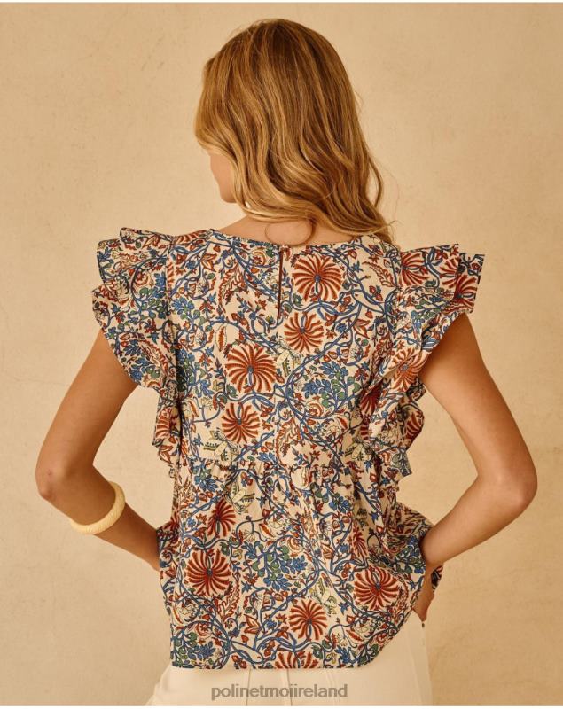 Polin et moi Top Ruffled Tiberia LRX4D277 Clothing Raw