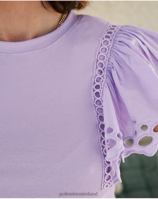 Polin et moi Top Ruffled Trixie LRX4D254 Clothing Mallow