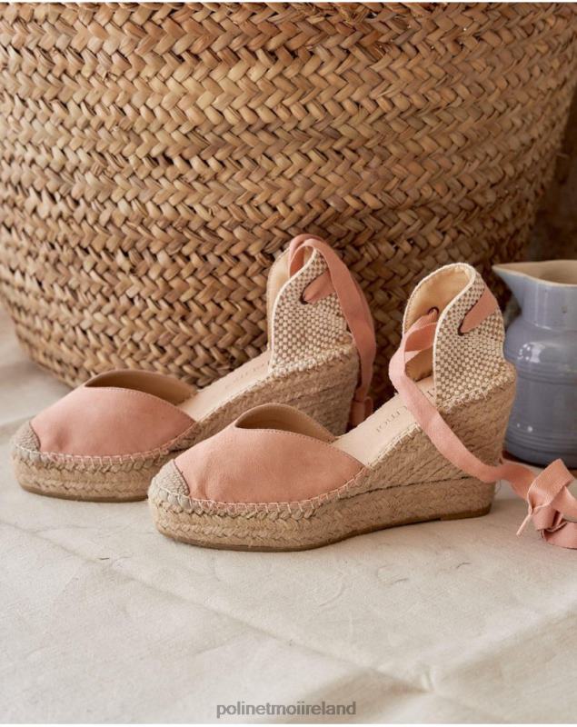 Polin et moi Alpadrille Heart Lilith LRX4D445 Footwear Rose