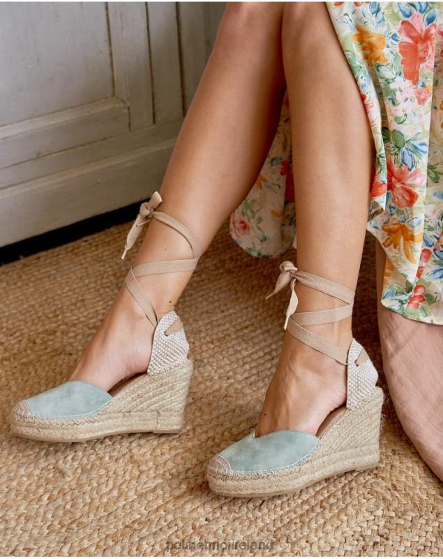 Polin et moi Alpadrille Heart Lilith LRX4D513 Footwear Turquoise