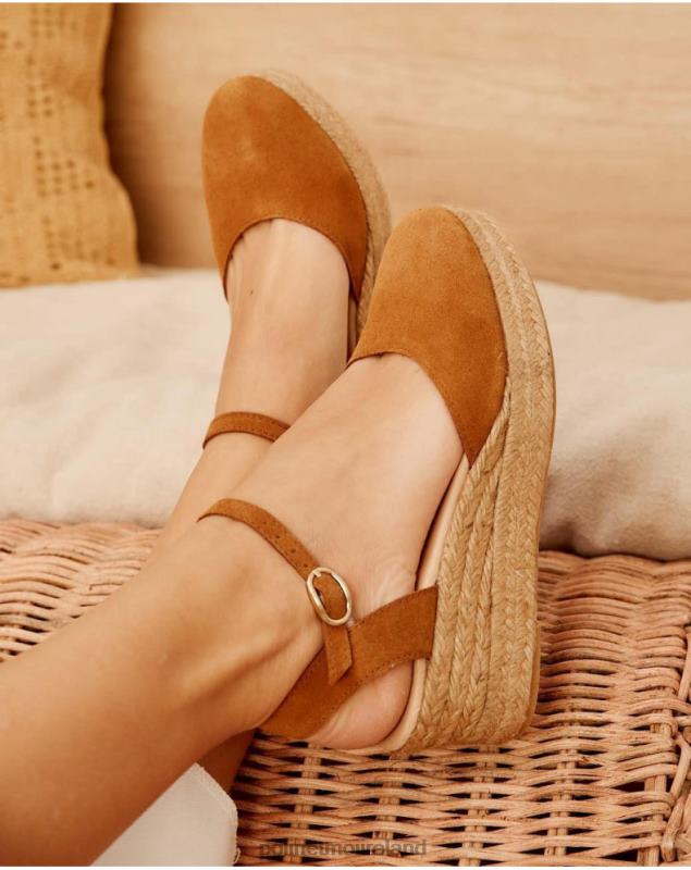 Polin et moi Bonny Round Espadrille LRX4D479 Footwear Leather