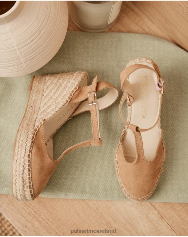 Polin et moi Country espadrille Janne LRX4D490 Footwear camel