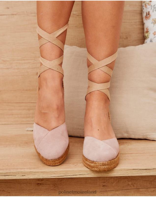 Polin et moi Cross Espadrille Mariela LRX4D454 Footwear Mallow