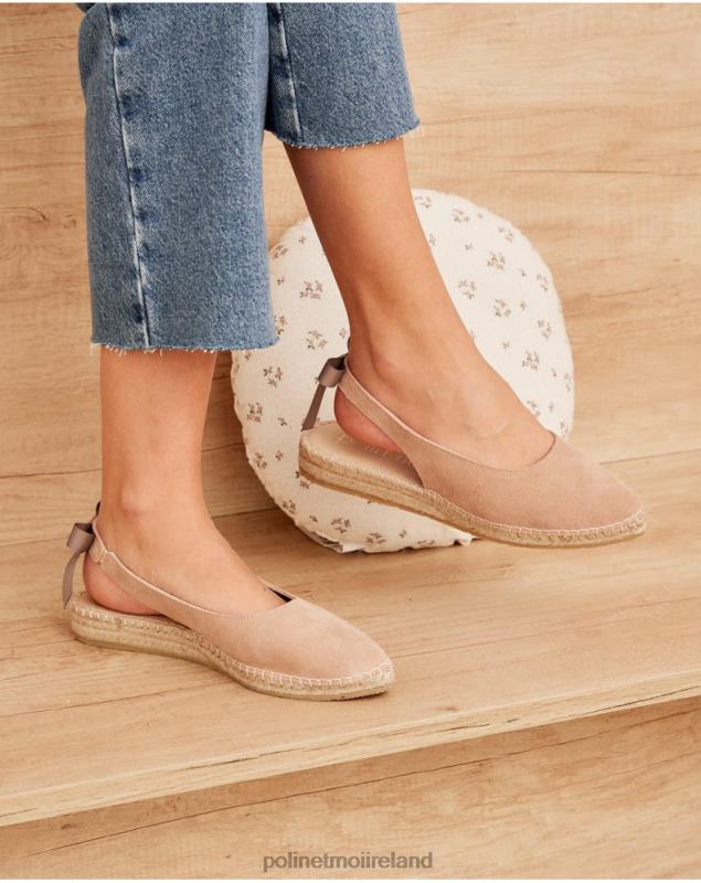 Polin et moi Espadrille Bow Natasha LRX4D425 Footwear Nude