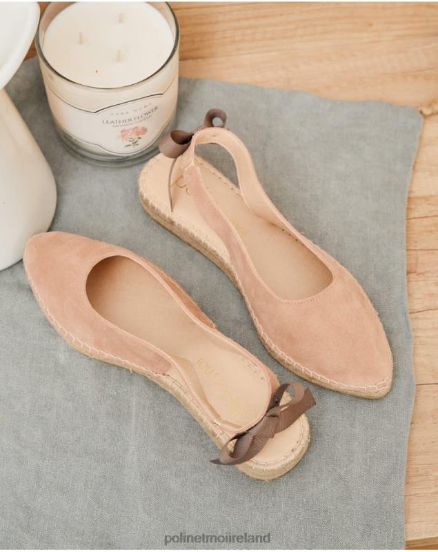 Polin et moi Espadrille Bow Natasha LRX4D425 Footwear Nude