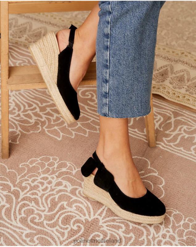 Polin et moi Espadrille Bow Zinaida LRX4D462 Footwear black