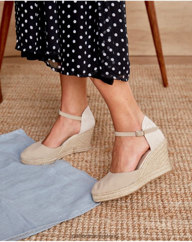 Polin et moi Espadrille Buckle Micaela LRX4D472 Footwear Stone