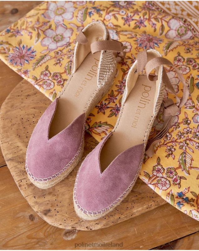 Polin et moi Espadrille Heart Gabriela LRX4D422 Footwear lavender