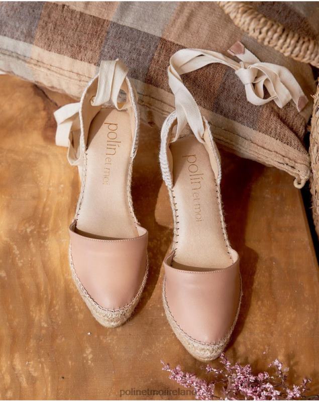 Polin et moi Espadrille Napa June LRX4D481 Footwear Nude
