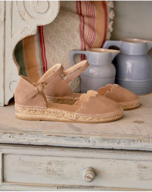 Polin et moi Espadrille Ondas Betsy LRX4D414 Footwear Taupe