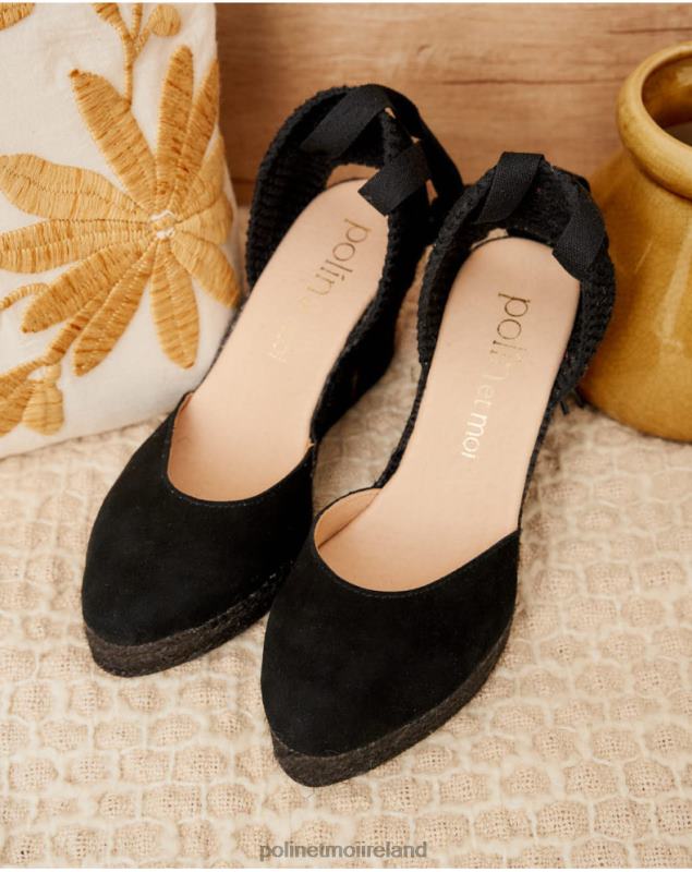 Polin et moi Espadrille Ribbons Esther LRX4D466 Footwear black