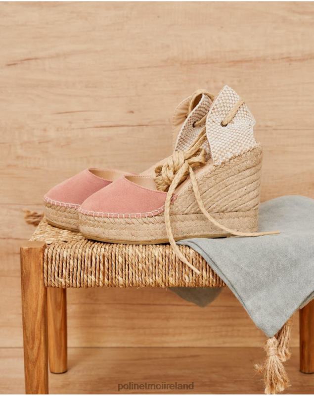 Polin et moi Espadrille braid Bathsheba LRX4D471 Footwear Rose