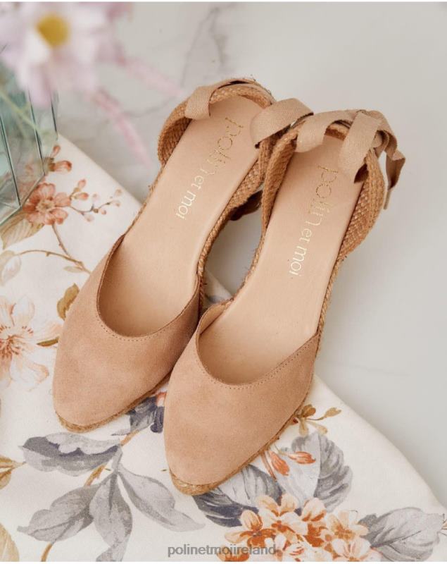 Polin et moi Espadrille neckline Mafalda LRX4D457 Footwear camel