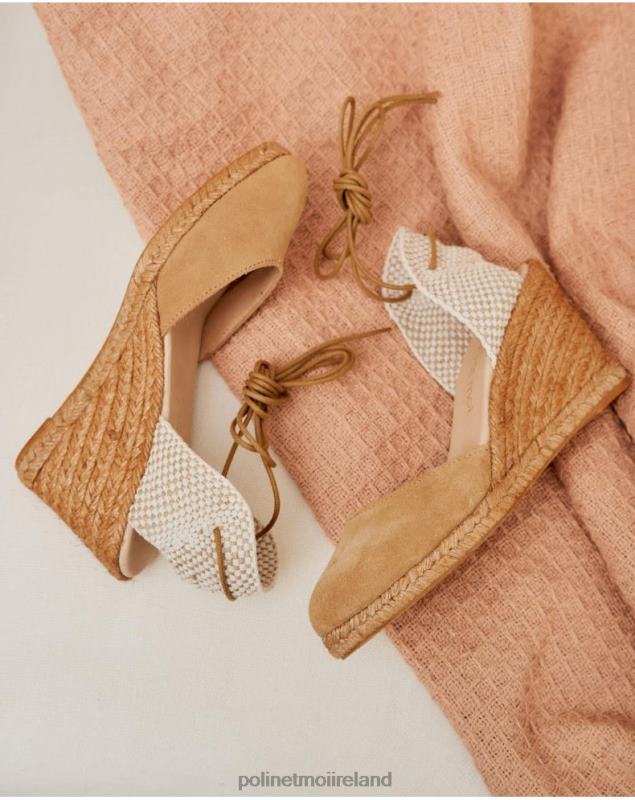 Polin et moi Espadrille rope Estela LRX4D448 Footwear camel