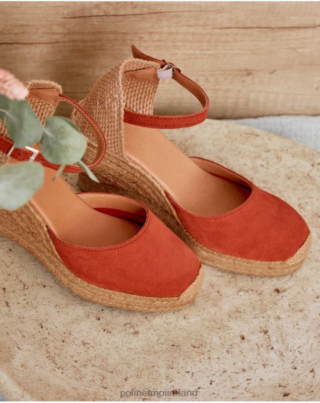 Polin et moi Fabrizia Wedge Espadrille LRX4D430 Footwear TERRACOTTA