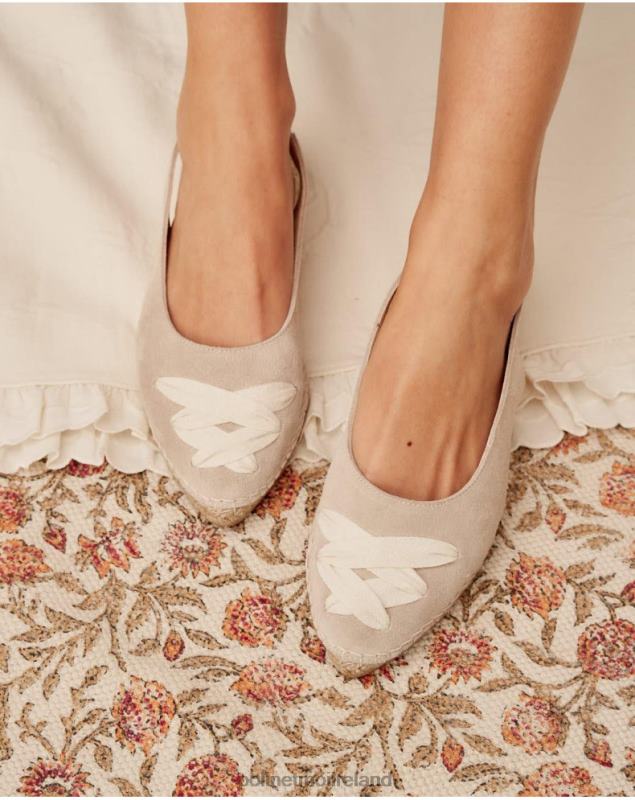 Polin et moi Mallory Cross Espadrille LRX4D409 Footwear Sand