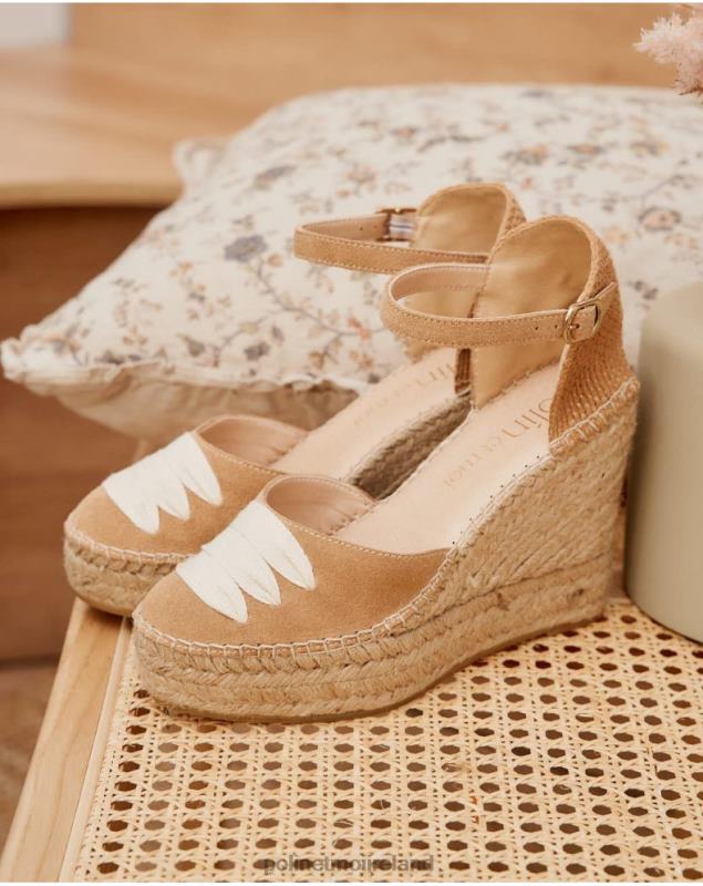 Polin et moi Peasant Espadrille Arlene LRX4D463 Footwear camel