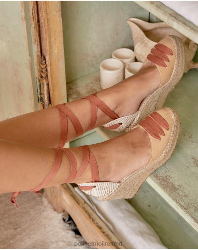 Polin et moi Peasant Espadrille Penny LRX4D432 Footwear camel