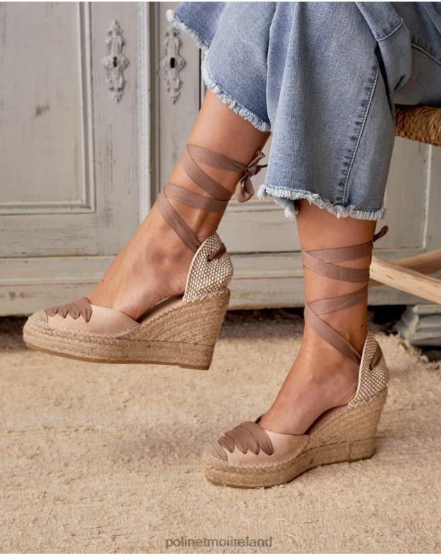 Polin et moi Peasant Espadrille Penny LRX4D498 Footwear Nude