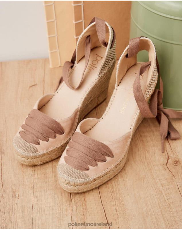 Polin et moi Peasant Espadrille Penny LRX4D498 Footwear Nude