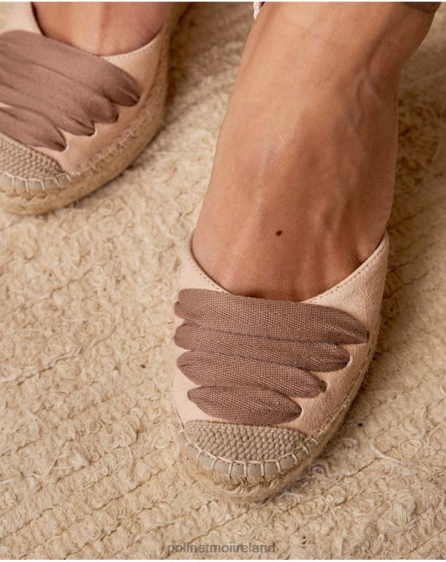 Polin et moi Peasant Espadrille Penny LRX4D498 Footwear Nude