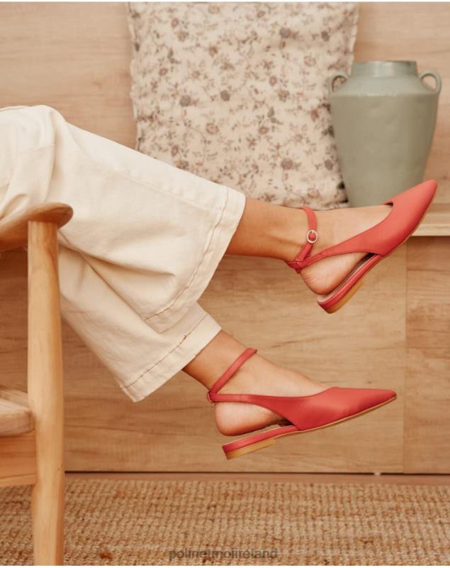 Polin et moi Ballet Flats Undercut Alia LRX4D478 Footwear PEACH