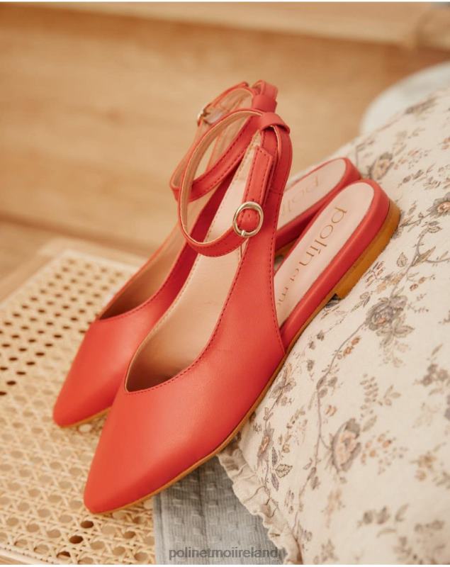 Polin et moi Ballet Flats Undercut Alia LRX4D478 Footwear PEACH