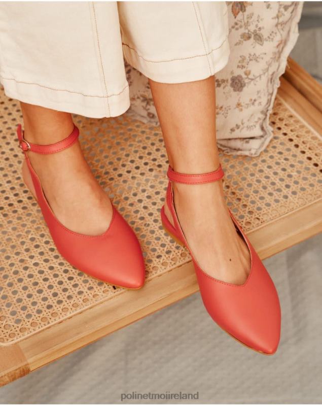 Polin et moi Ballet Flats Undercut Alia LRX4D478 Footwear PEACH