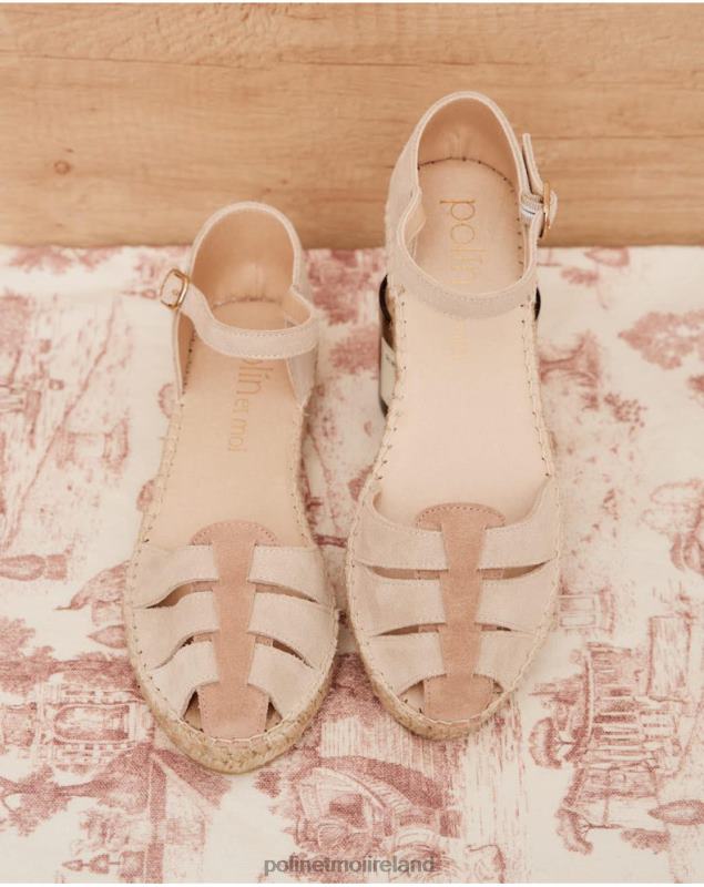 Polin et moi Crabeater Suede Minerva LRX4D424 Footwear Nude