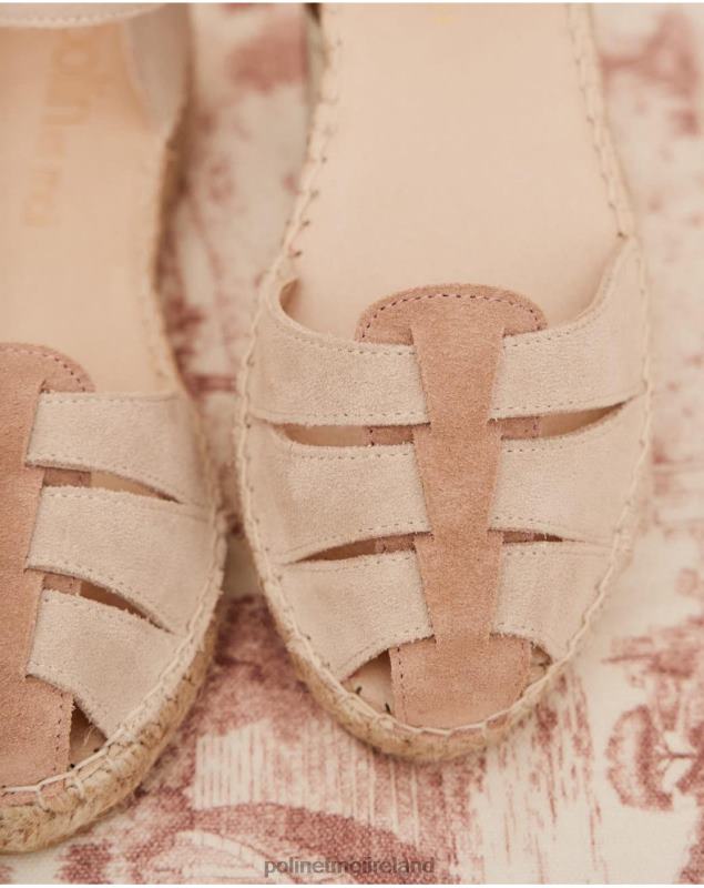 Polin et moi Crabeater Suede Minerva LRX4D424 Footwear Nude